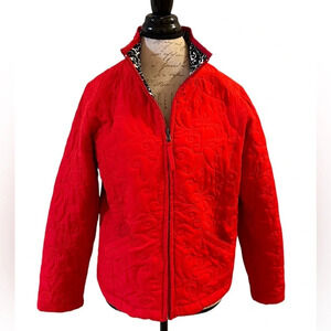 vintage embroidered paisley trimmed jacket for women, petite large